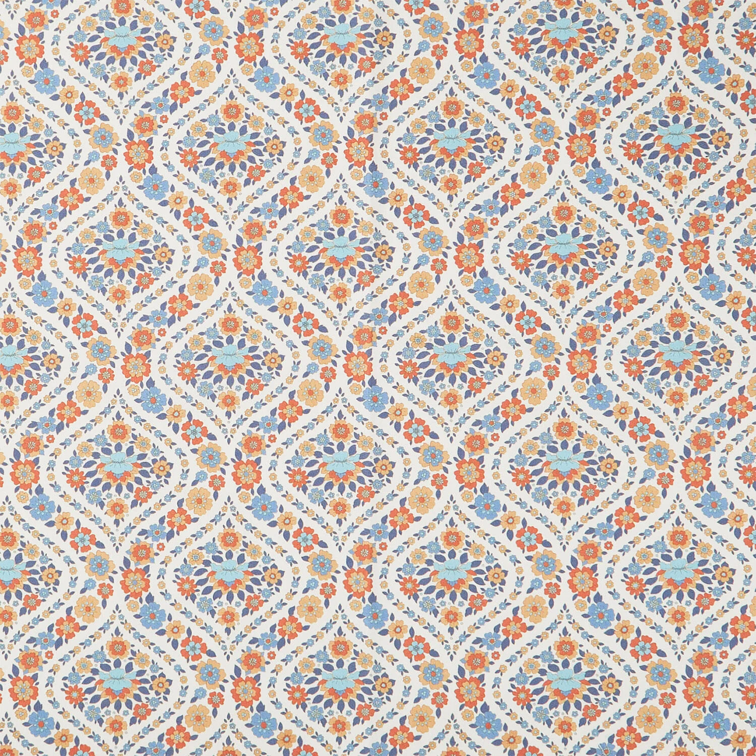Wallflower - Bianca Blue Yardage