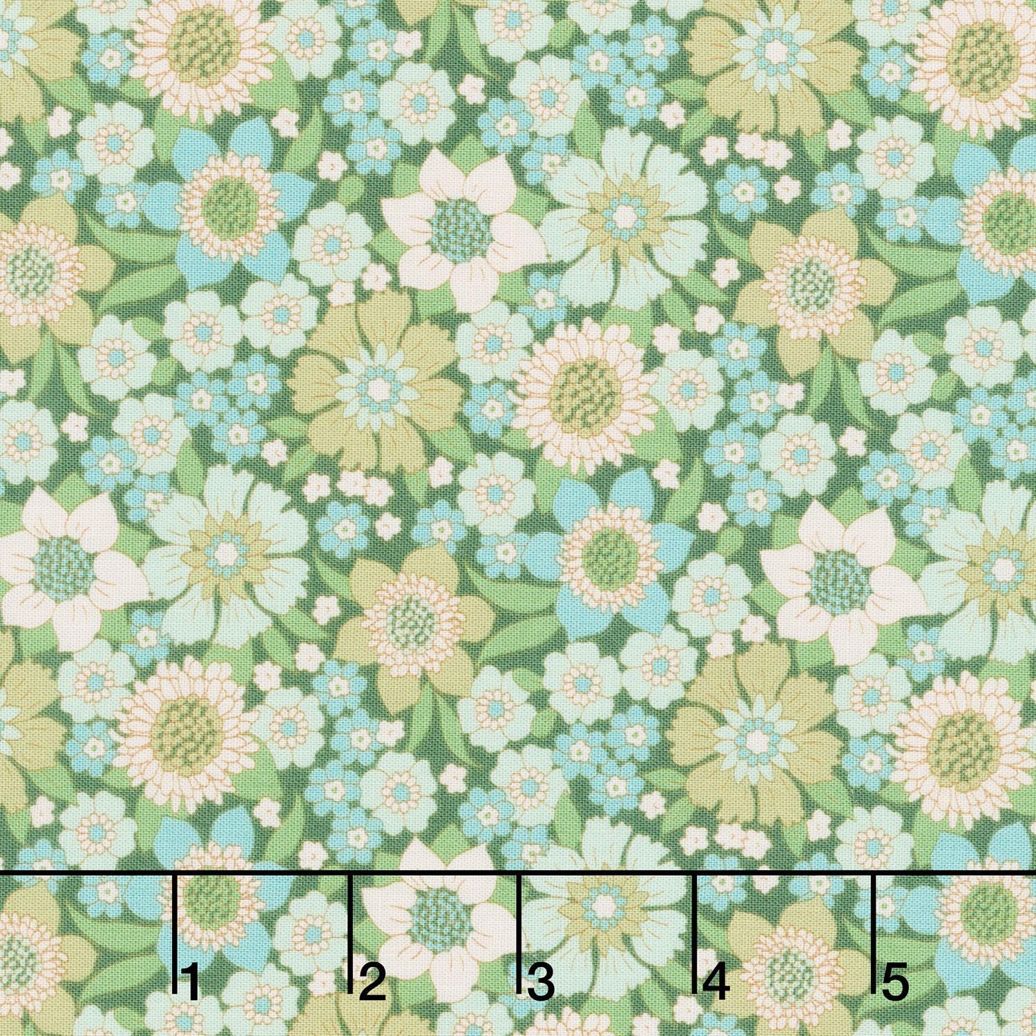 Wallflower - Lauren Green Yardage