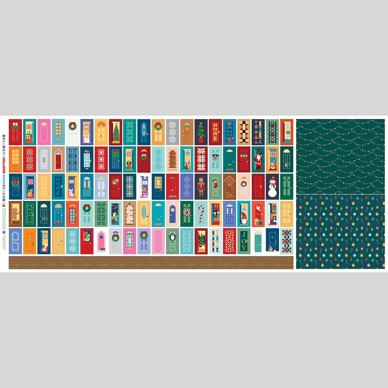 Welcome Home Door Panel & Project Pattern