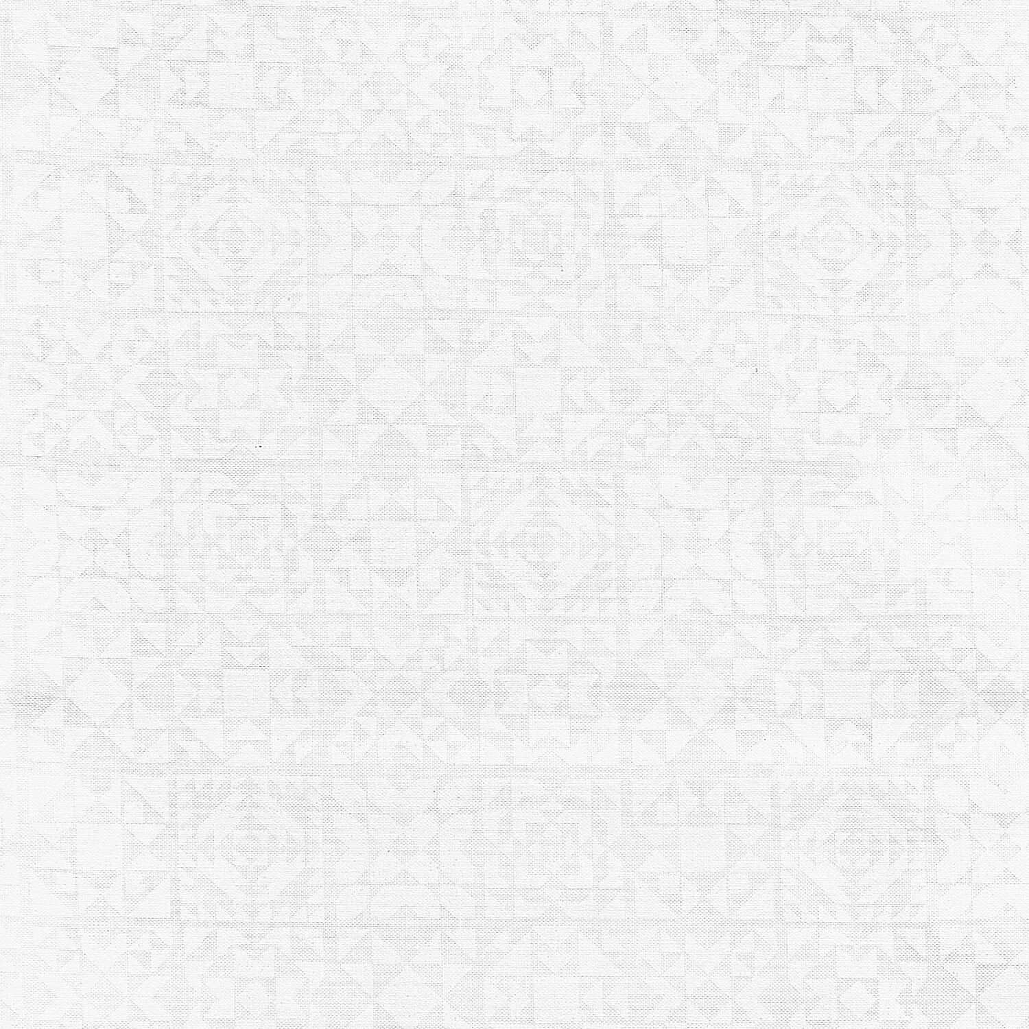Welcome to Quilt Town - Quilt Blocks White on White 2 yard Cut - Image 2