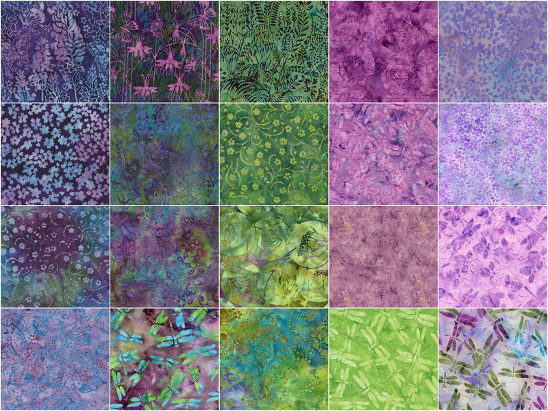 Whimsical Wings Batiks Stamps - Image 3