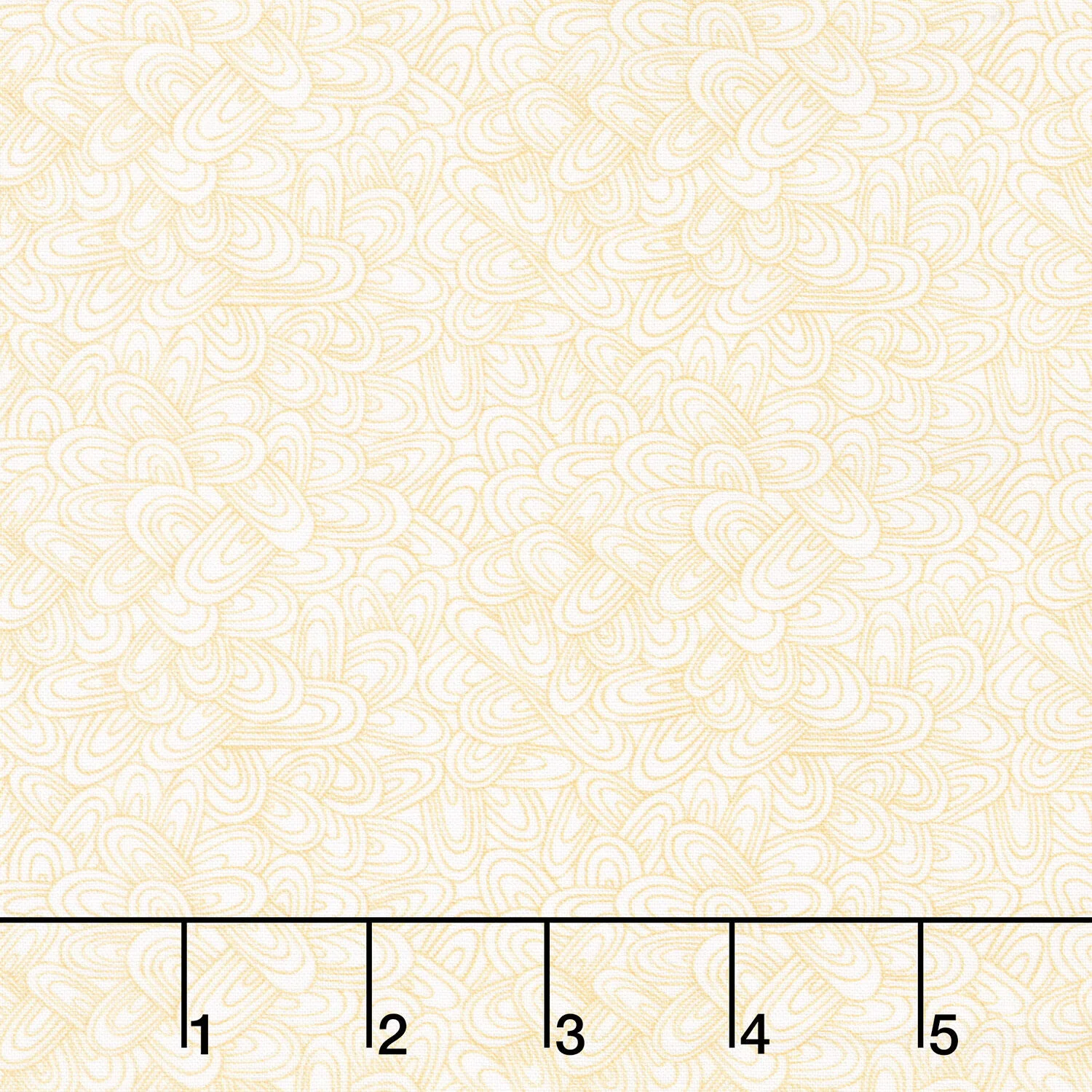 Whimsy Just Swell - Yellow Yardage
