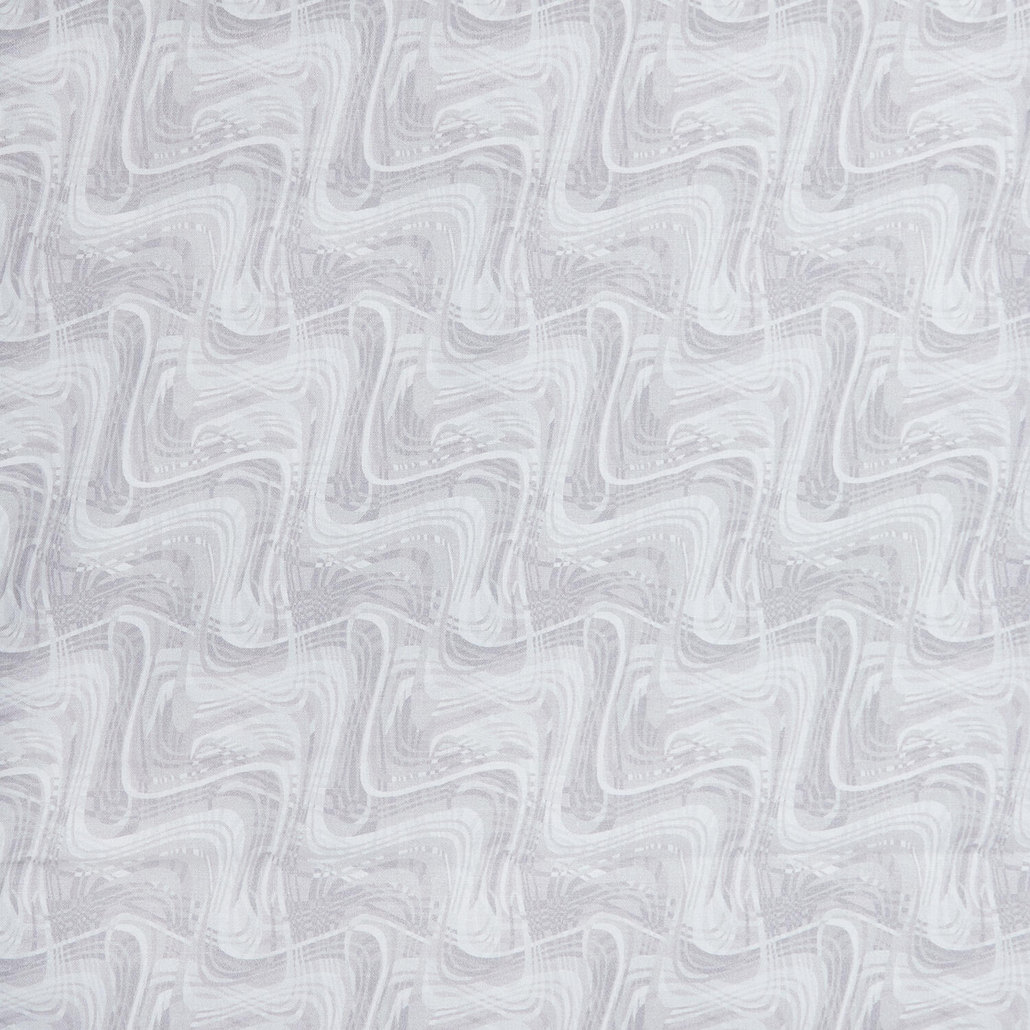 Whirlwind 118" - Wavy Lines Grey 3 Yard Cut - Image 2