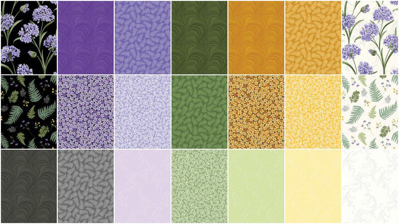 Whispering Lilies Favorites 10" Squares - Image 3