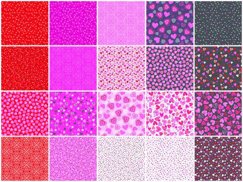 Whole Lotta Love Fat Quarter Bundle - 20 Piece - Image 2