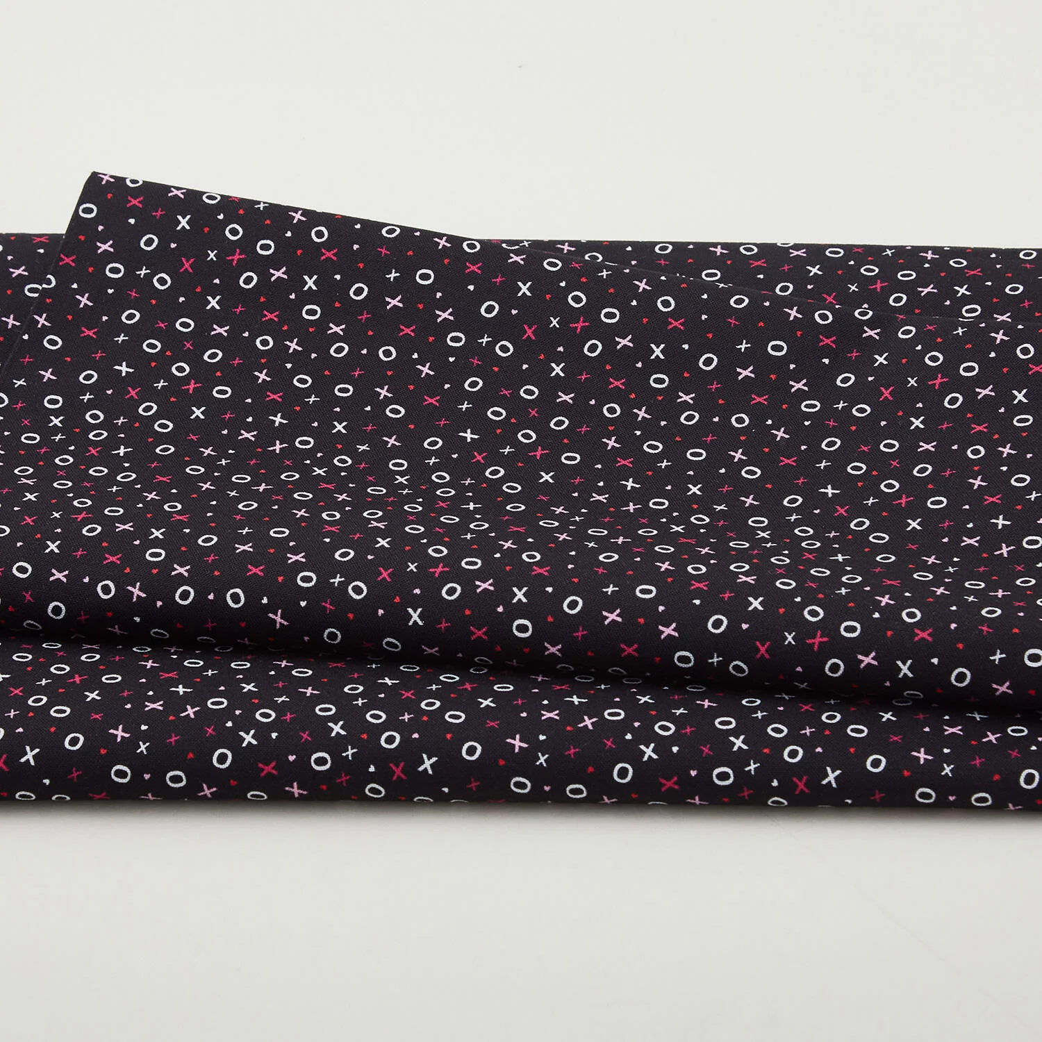Whole Lotta Love - XoXo Love Black 2 Yard Cut