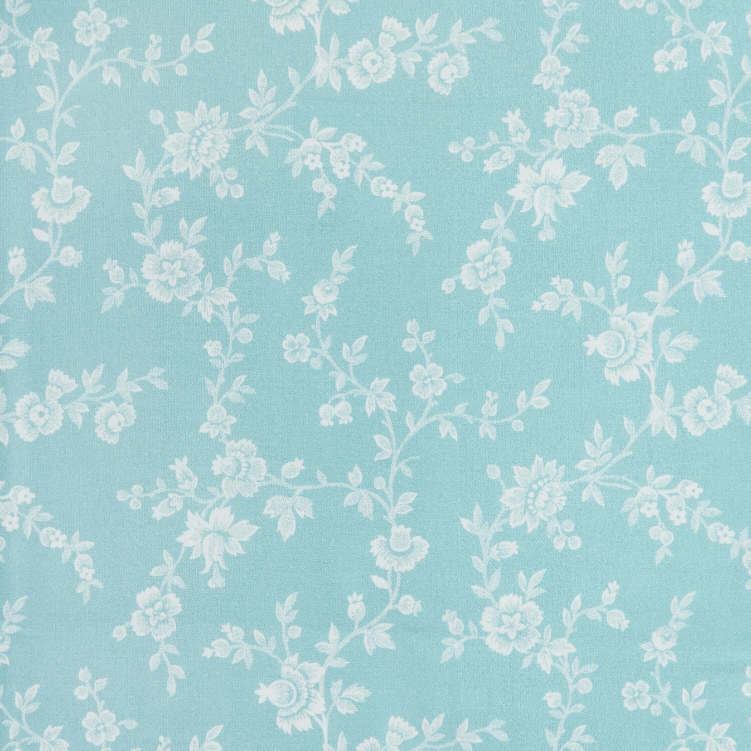 Wildflower Bouquet Favorites - Rose Etching Mint 2 Yard Cut - Image 2