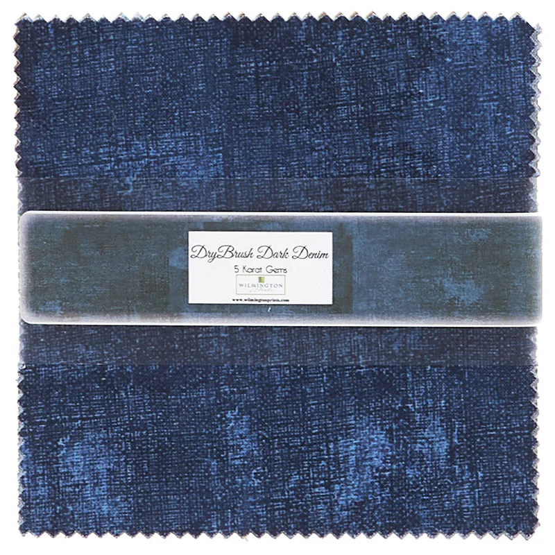 Wilmington Essentials - Dry Brush Dark Denim 5 Karat Gems - Image 2