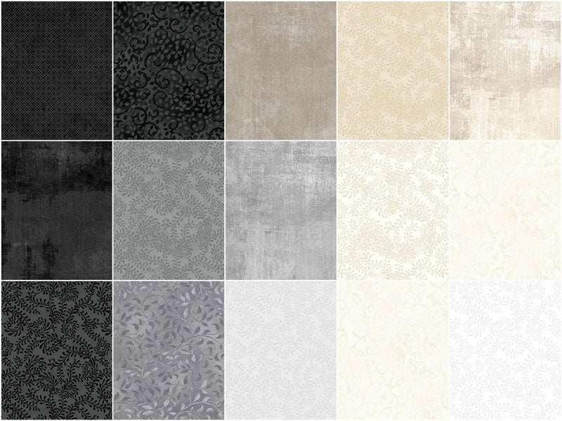 Wilmington Essentials Tuxedo Fat Quarter Gems - Image 3