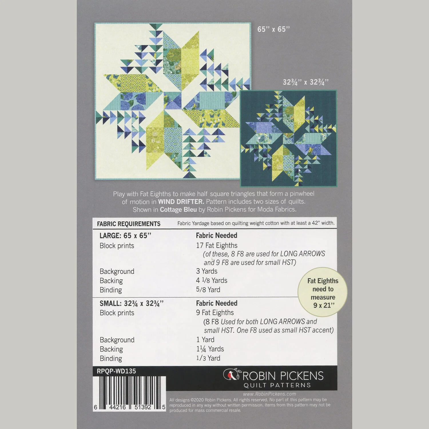 Wind Drifter Quilt Pattern - Image 2