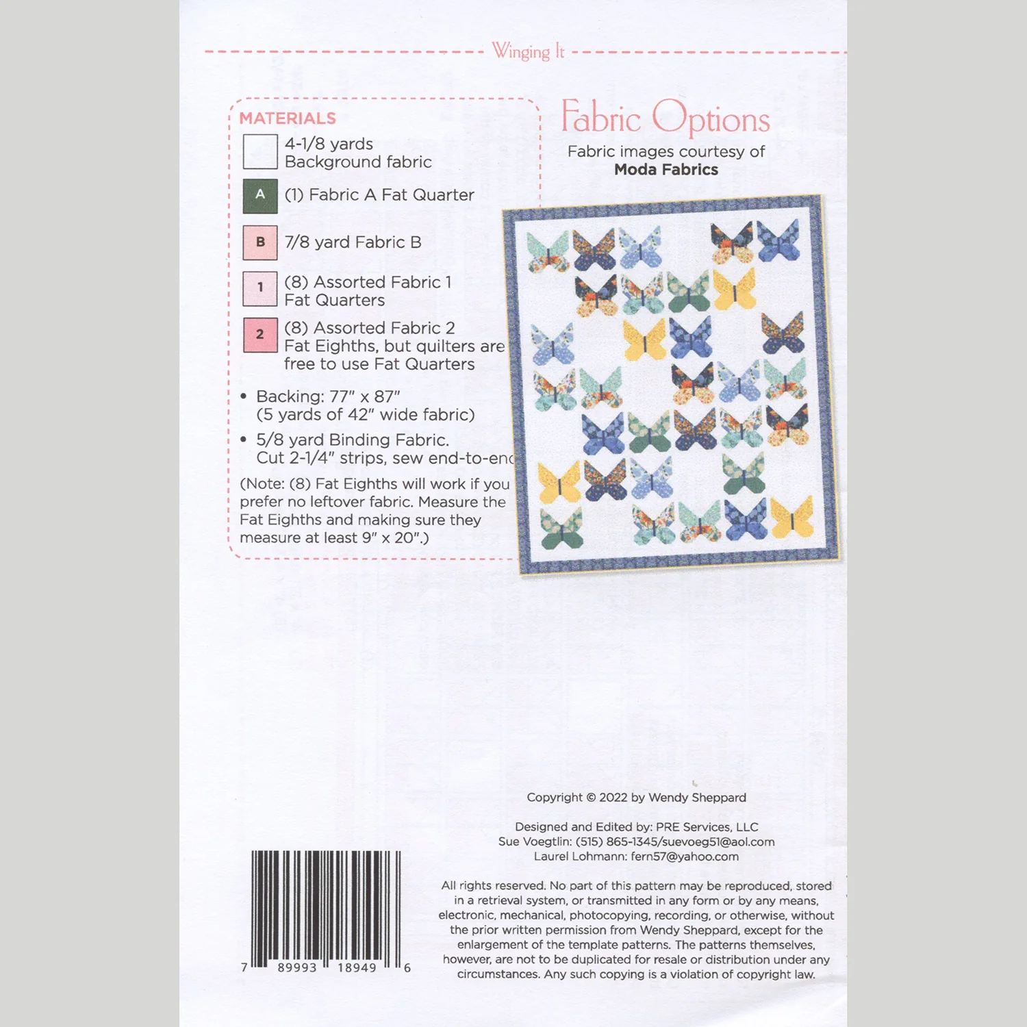 Winging It Quilt Pattern - Image 2
