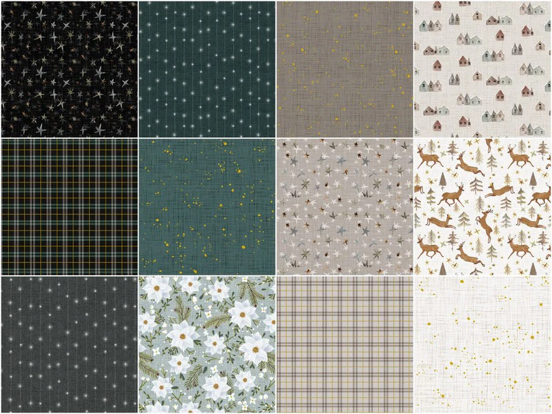Winter Dreams Metallic Tiles - Image 3