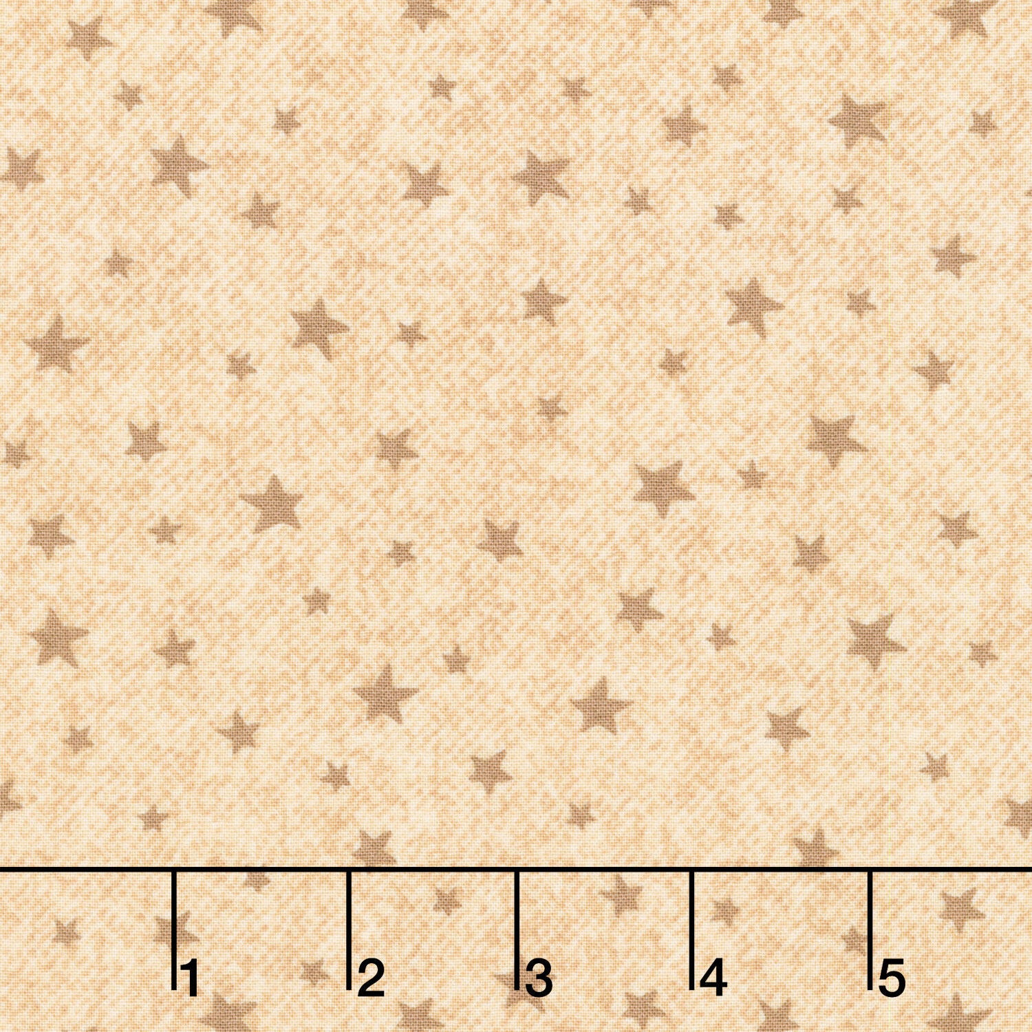 Winter Forest - Wooly Stars Natural Yardage