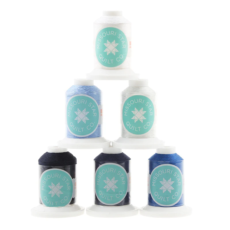 Missouri Star Winter 50 WT Cotton Thread Pack