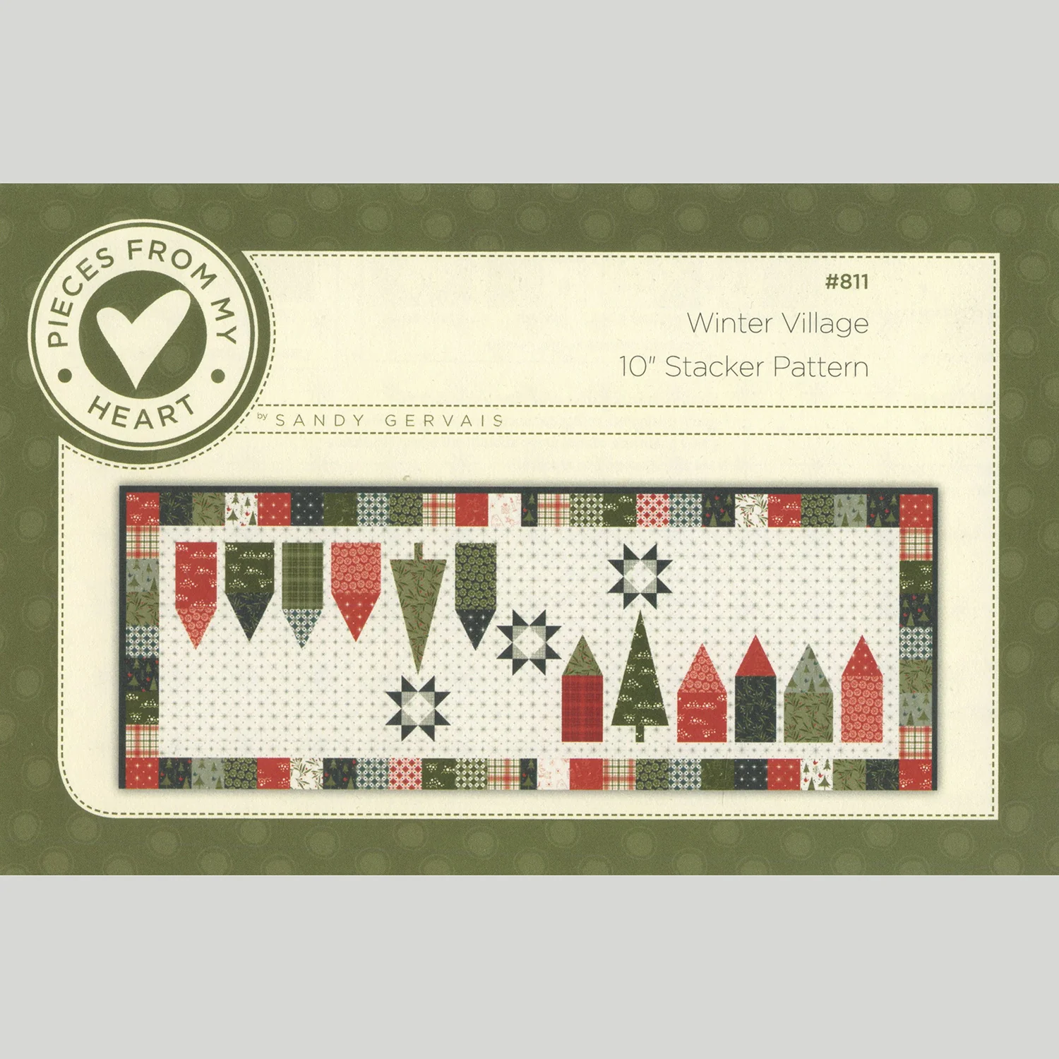 Winter Village Table Runner Kit - Image 4
