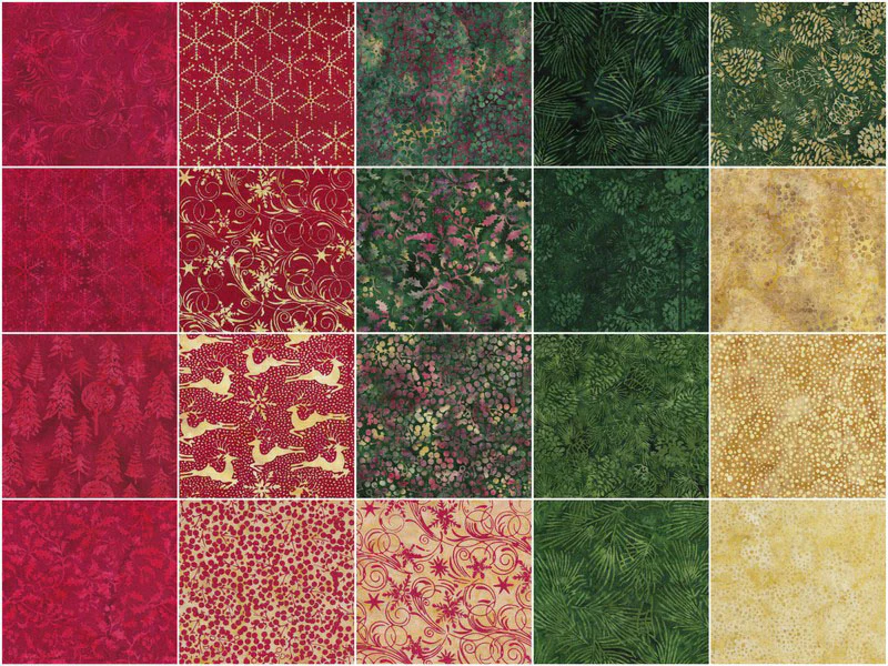 Winter Wonders Batiks Strips - Image 3