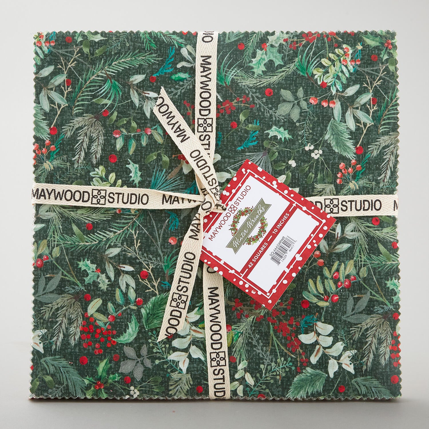 Winter Wreaths 10" Squares - Image 2
