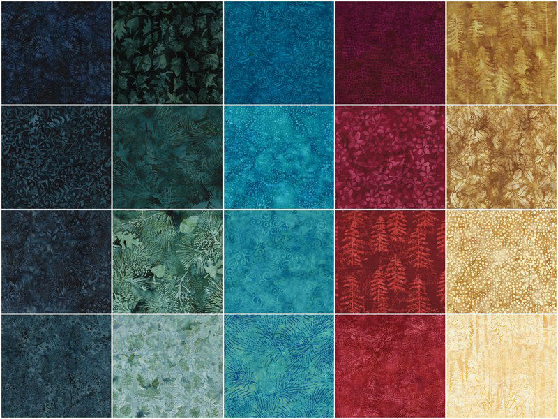 Winter's Foliage Batiks Stamps - Image 3