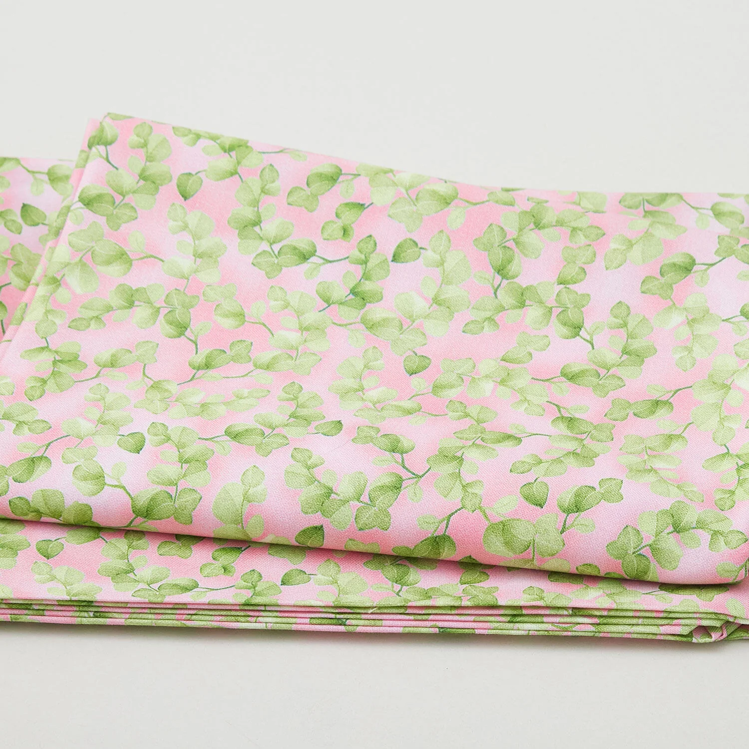 Wondrous Woodland - Packed Leaf Pink 2 Yard Cut