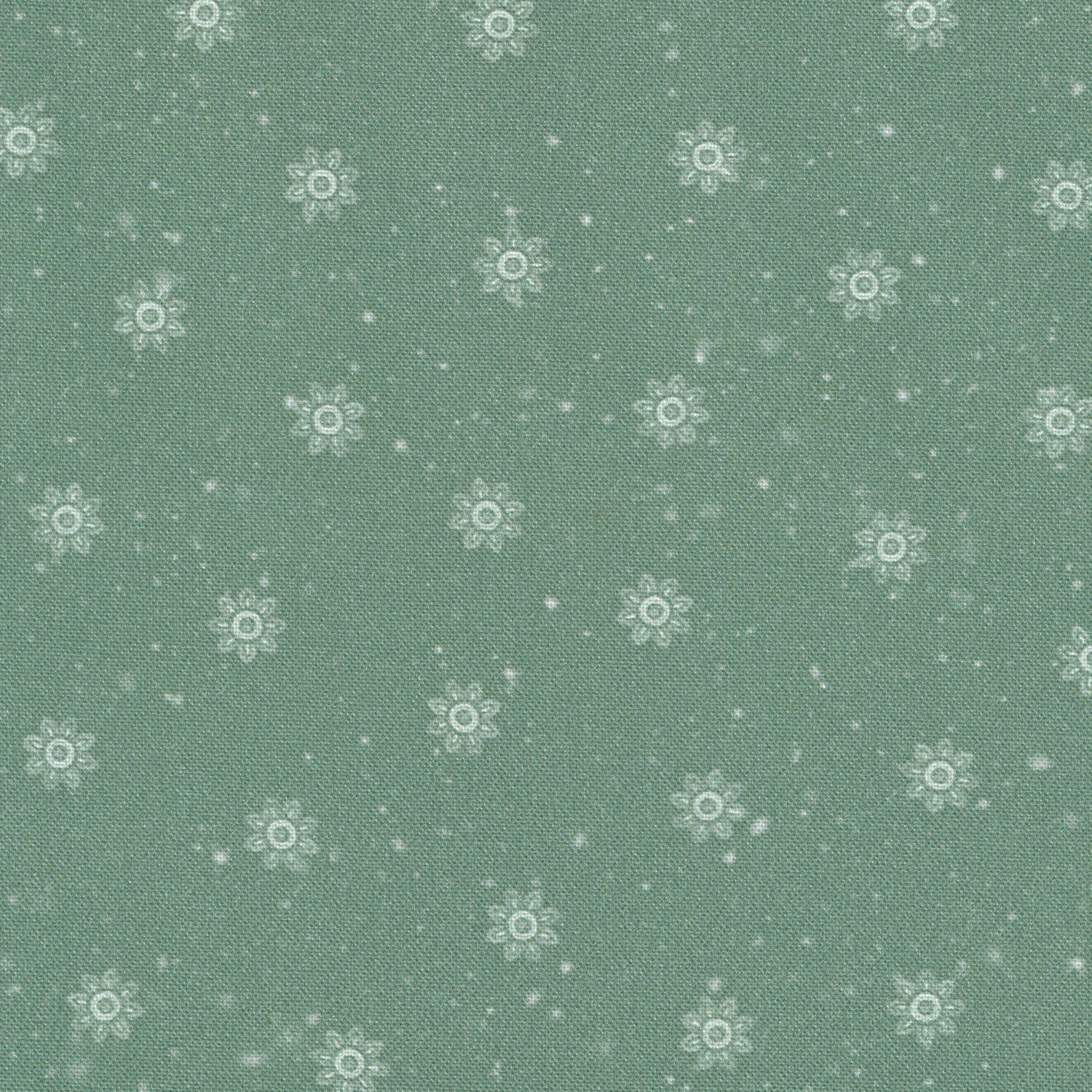 Woodland Whispers - Snowy Tonal Toss Dark Avocado Yardage