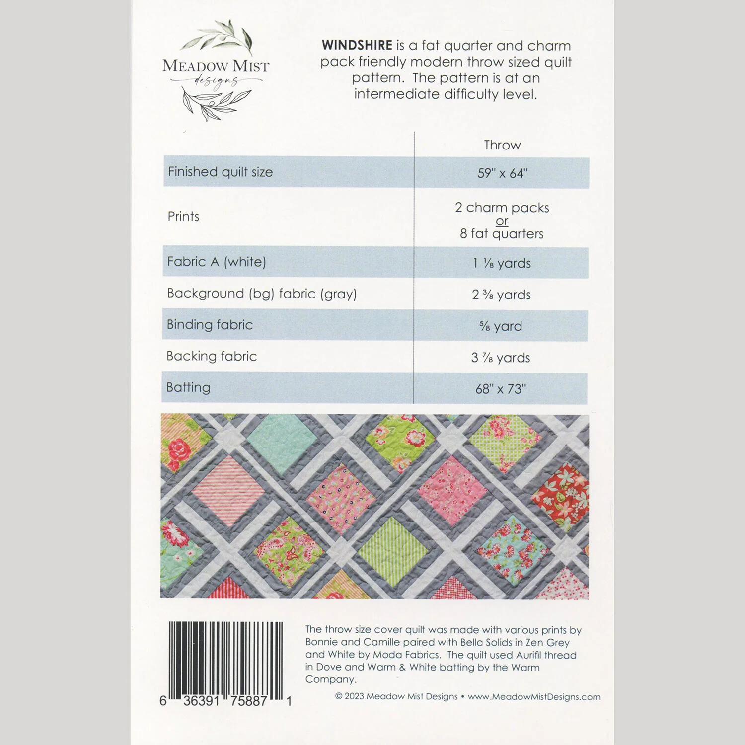 Woodshire Quilt Pattern - Image 2