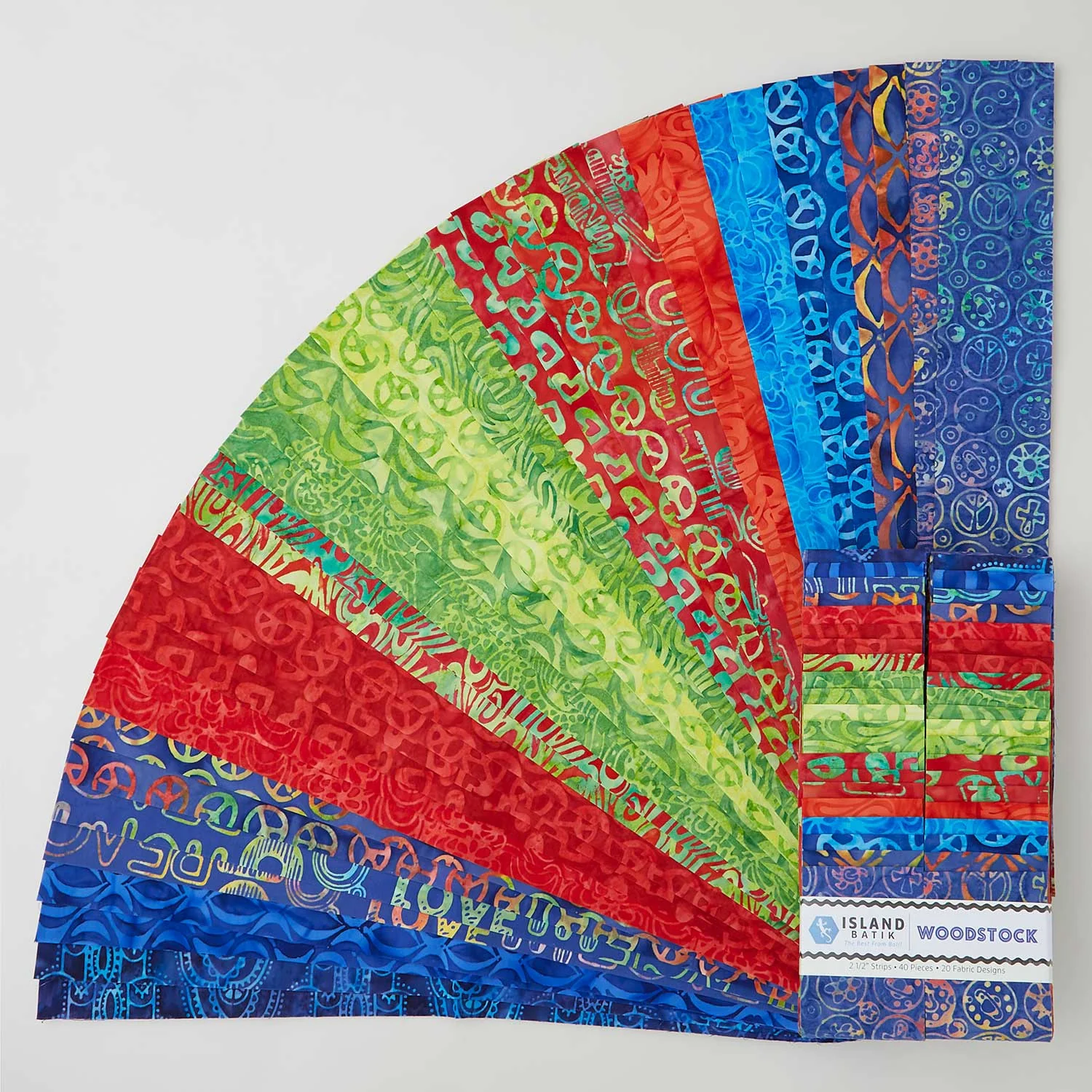 Woodstock Batiks Favorites Strips