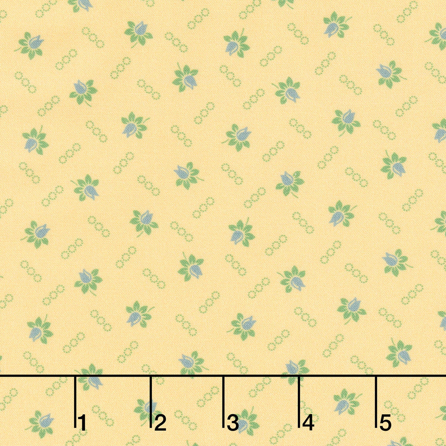 Woof & Warp - Tulips Yellow Yardage