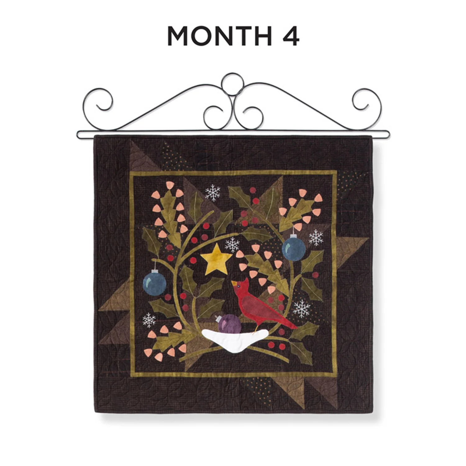 Woolies Seasonal Wall Quilt of the Month - Complete Kit - Image 8