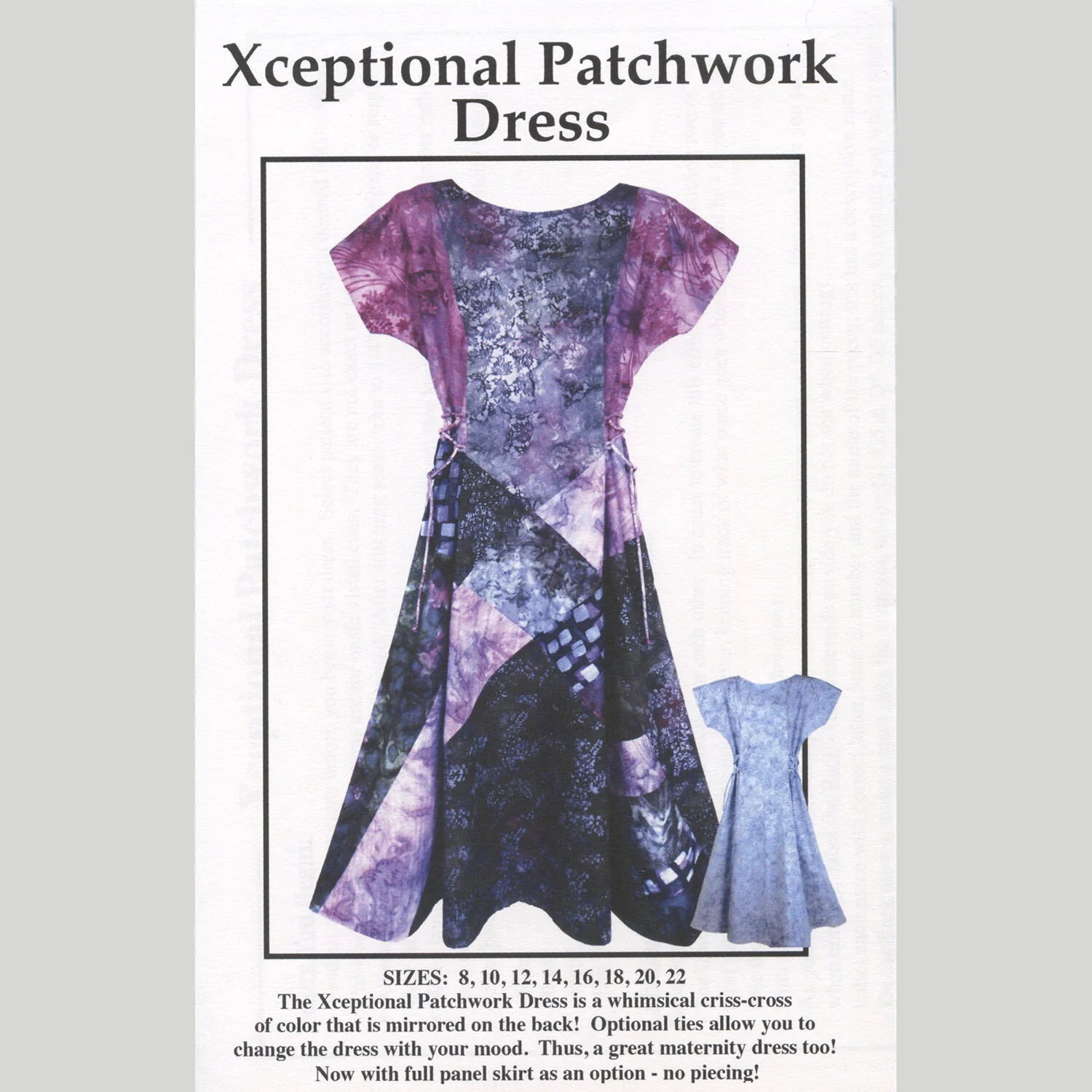 Xceptional Patchwork Dress Pattern