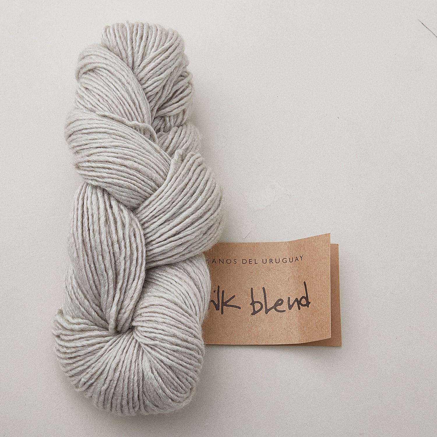 Manos del Uruguay Silk Blend Solids Yarn - DISCONTINUED COLORS - Dove - Image 3